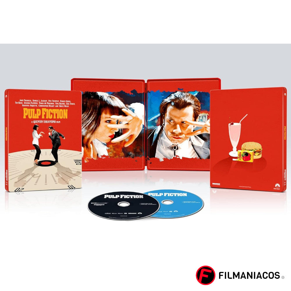 PRE-VENTA: Pulp Fiction (1994) (Steelbook) [4K Ultra HD + Blu-ray]