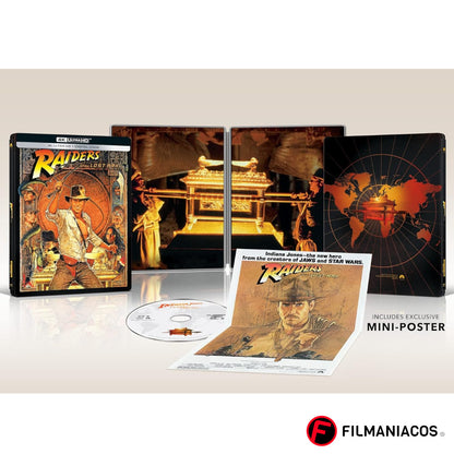 Raiders of the Lost Ark (1981) (Steelbook) [4K Ultra HD + Poster] >>USADO<<