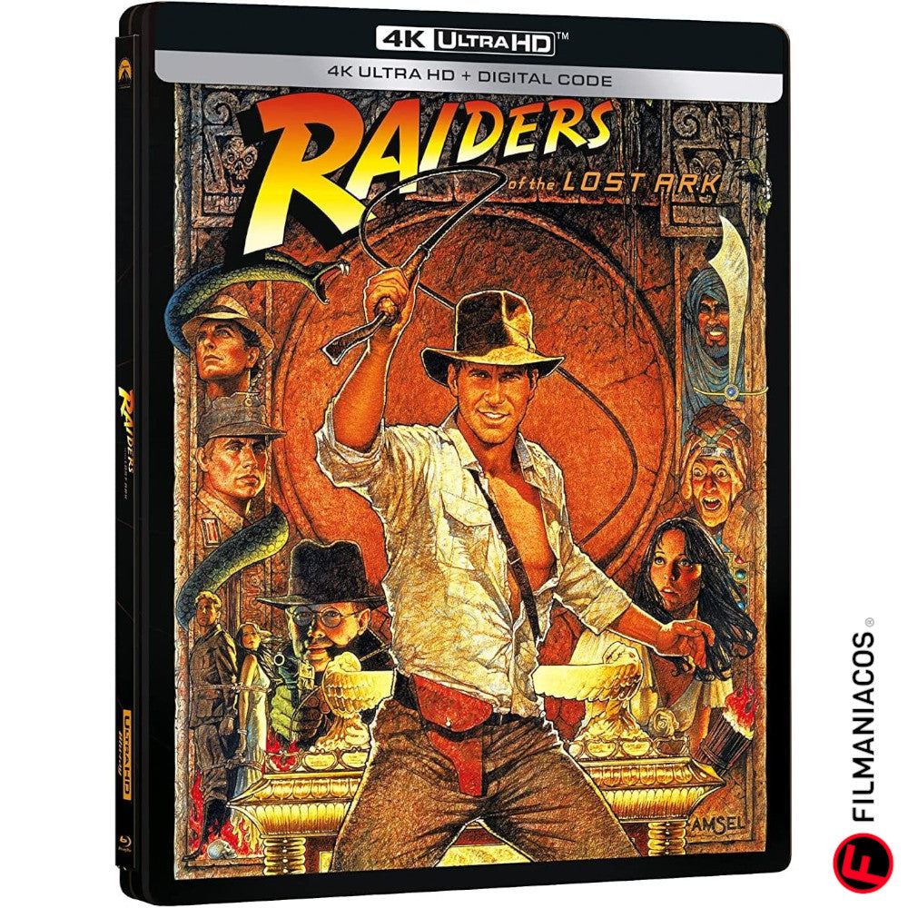 Raiders of the Lost Ark (1981) (Steelbook) [4K Ultra HD + Poster] >>USADO<<