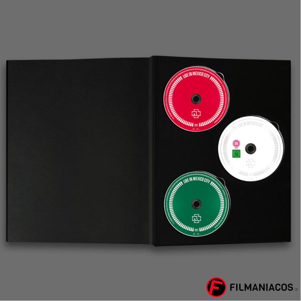 PRE-VENTA: Rammstein: Live in Mexico City (2026) [Photobook + Blu-ray + CD]