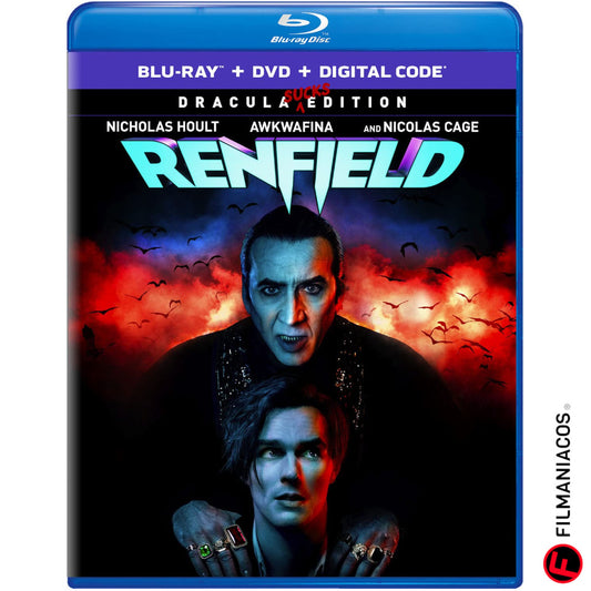 Renfield: Dracula Sucks Edition (2023) [Blu-ray + DVD] >>USADO<<