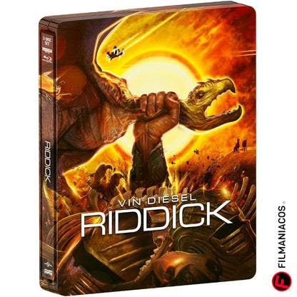 PRE-VENTA: Riddick (2013) (Steelbook) [4K Ultra HD + Blu-ray]