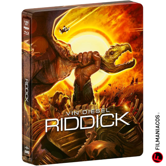 PRE-VENTA: Riddick (2013) (Steelbook) [4K Ultra HD + Blu-ray]