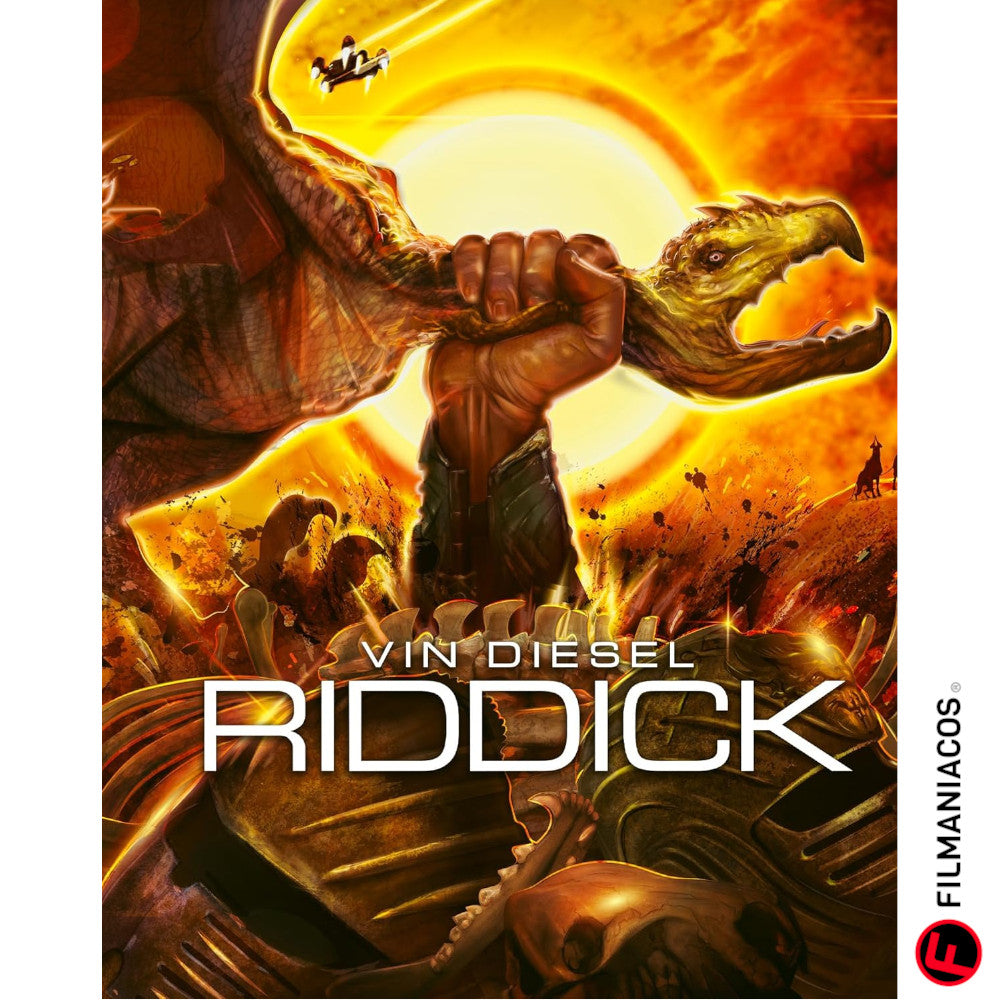 PRE-VENTA: Riddick (2013) (Steelbook) [4K Ultra HD + Blu-ray]