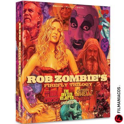 PRE-VENTA: Rob Zombie's Firefly Trilogy (2003-2019) (Gift-Set) [4K Ultra HD + Blu-ray]