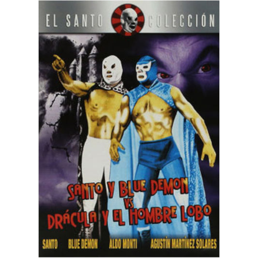 Santo y Blue Demon contra Drácula y el Hombre Lobo (1972) [DVD] la
