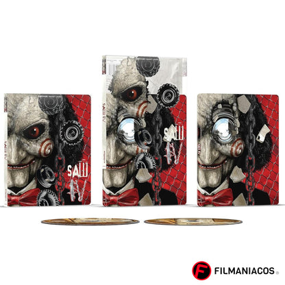PRE-VENTA: Saw IV (2007) (SteelBook) [4K Ultra HD + Blu-ray]