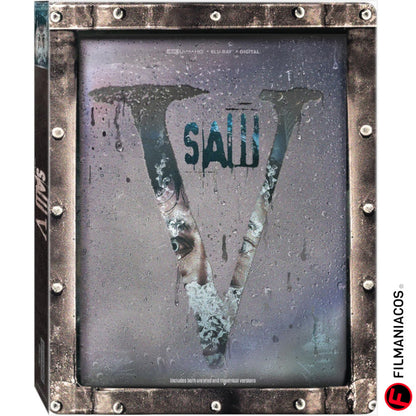 PRE-VENTA: Saw V (2008) (Steelbook) [4K Ultra HD + Blu-ray]