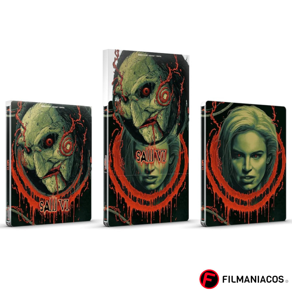 PRE-VENTA: Saw VI (2009) (Steelbook) [4K Ultra HD + Blu-ray]