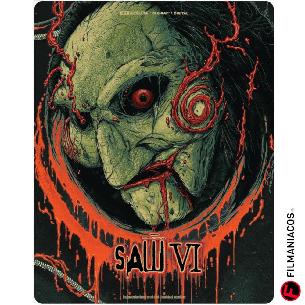 PRE-VENTA: Saw VI (2009) (Steelbook) [4K Ultra HD + Blu-ray]