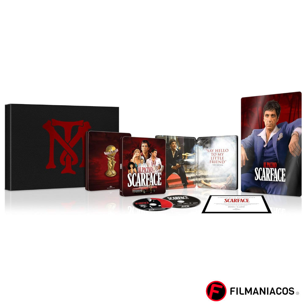 PRE-VENTA: Scarface (1983) (Gift-Set con Steelbook) [4K Ultra HD + Blu-ray]