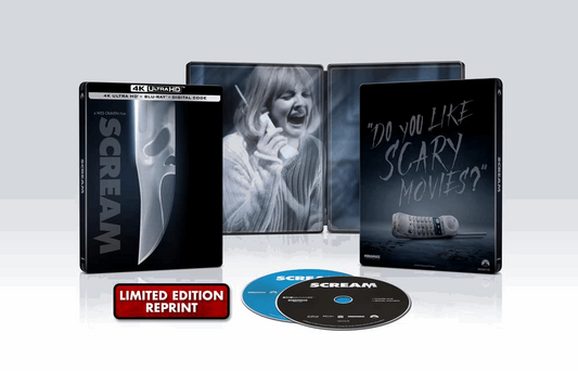 Scream (1996) (Steelbook) [4K Ultra HD + Blu-ray] >>CAJA DAÑADA<<