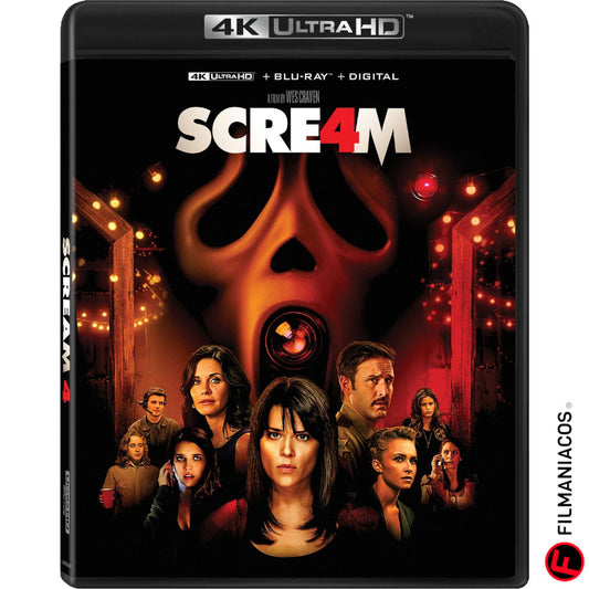 PRE-VENTA: Scream 4 (2011) [4K Ultra HD + Blu-ray]
