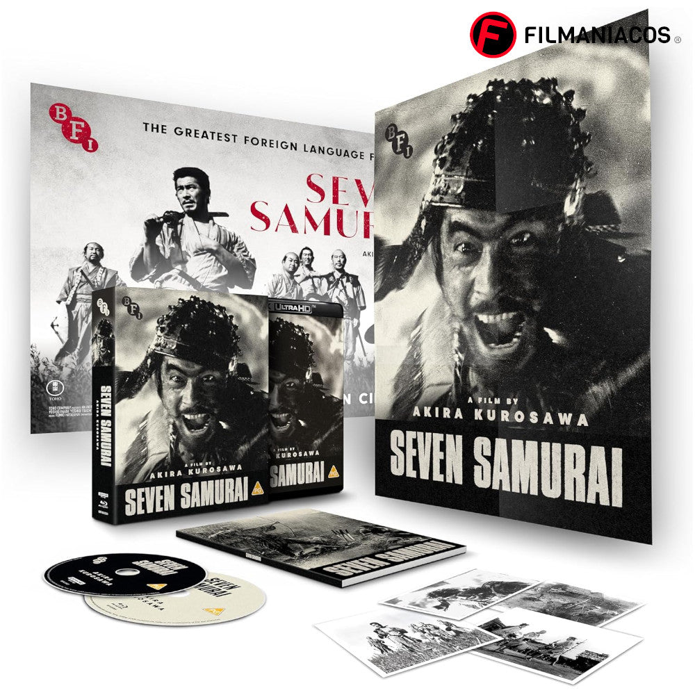 PRE-VENTA: Seven Samurai (1954) (Gift-Set) [4K Ultra HD]