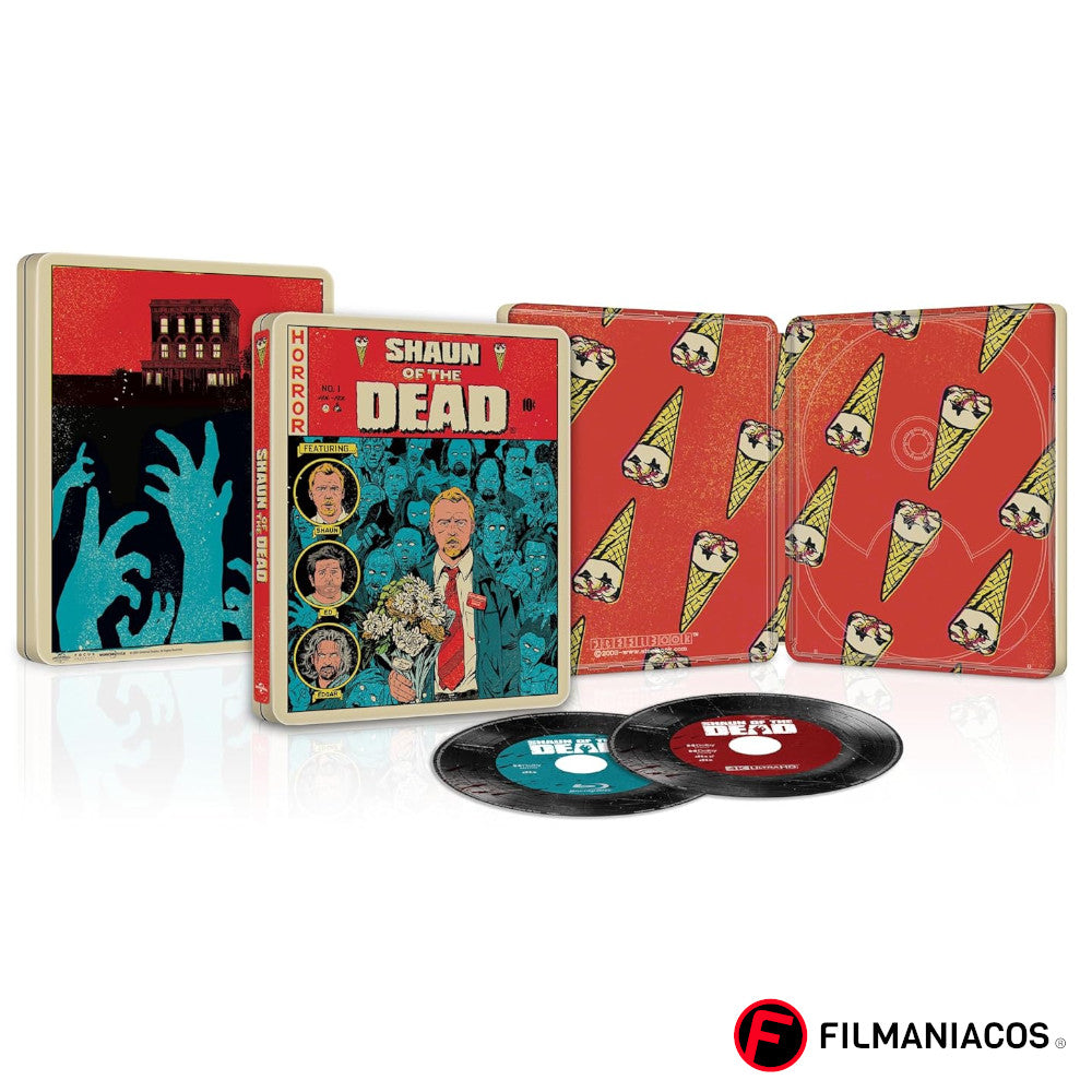 PRE-VENTA: Shaun of the Dead (2004) (Steelbook) [4K Ultra HD + Blu-ray]