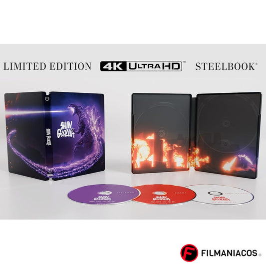 PRE-VENTA: Shin Godzilla (2016) (Steelbook) [4K Ultra HD + Blu-ray]