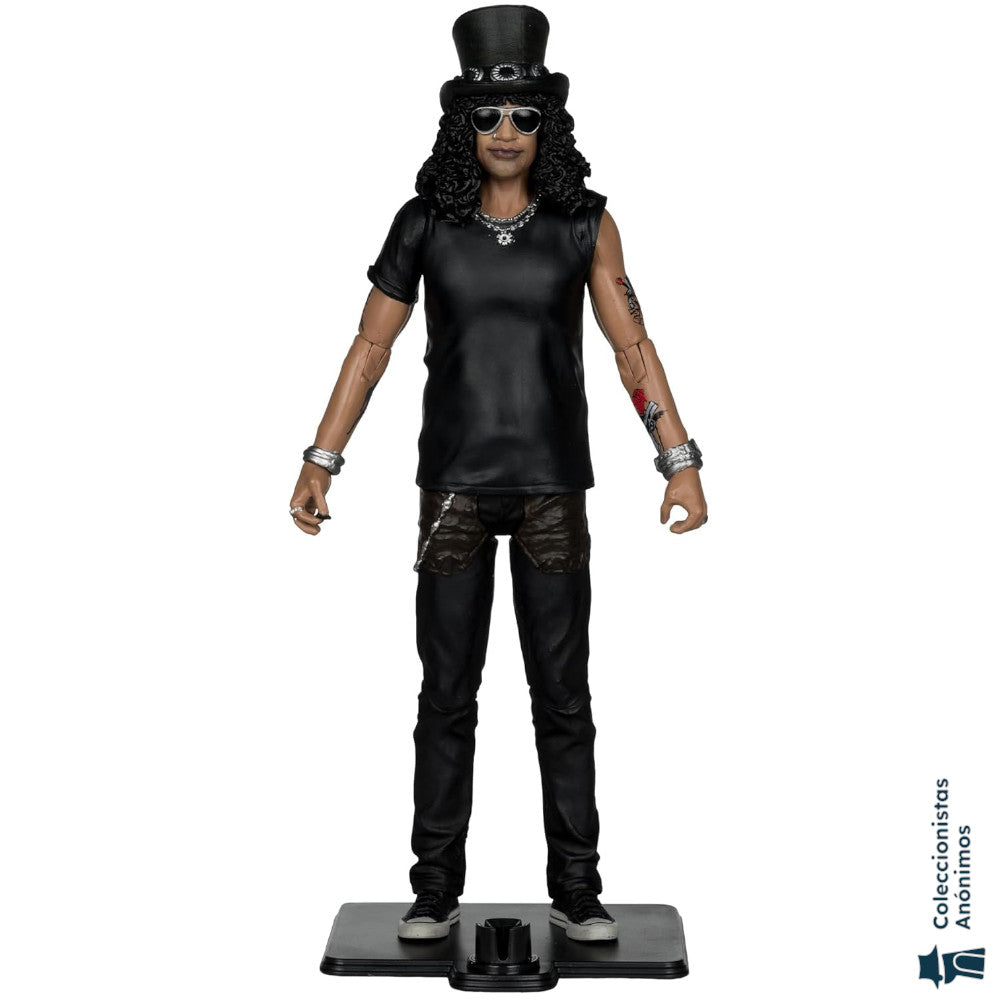 Slash (Guns N' Roses) McFarlane Toys Music Maniacs Metal (Figura de 6")