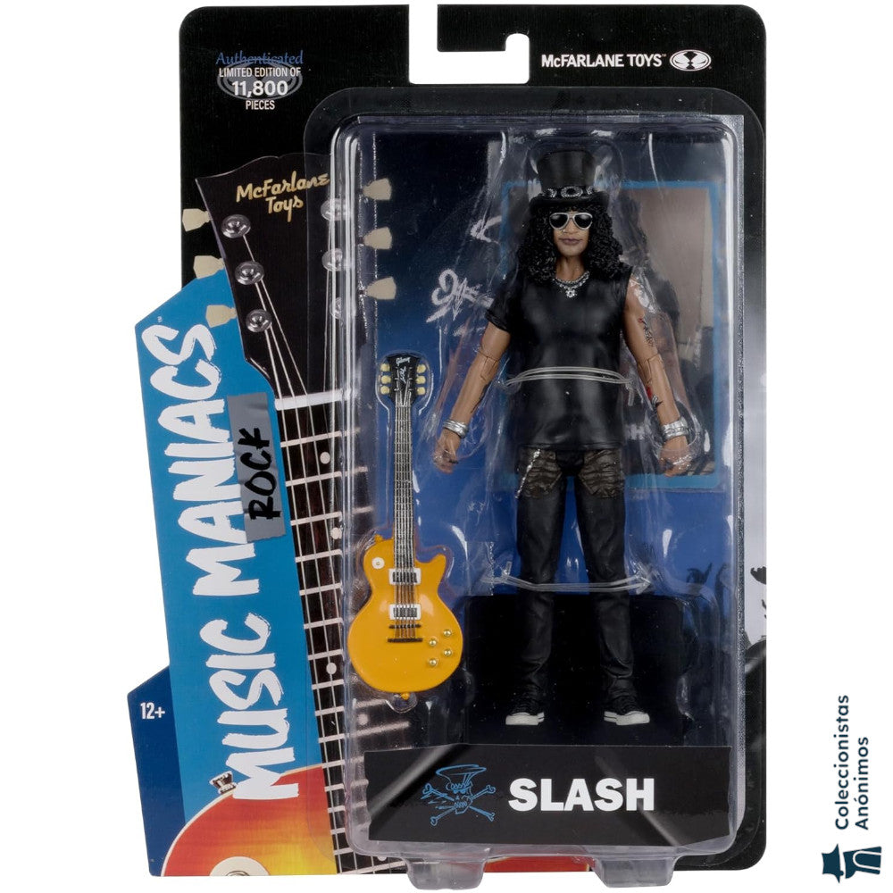 Slash (Guns N' Roses) McFarlane Toys Music Maniacs Metal (Figura de 6")