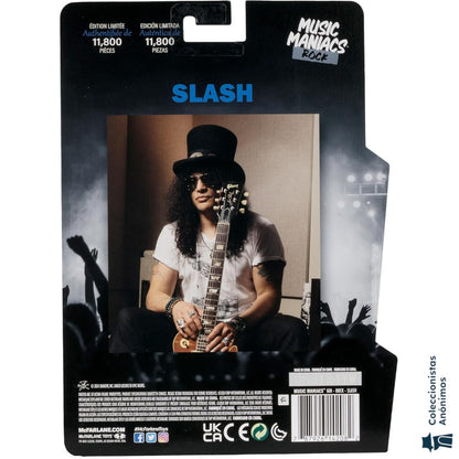 Slash (Guns N' Roses) McFarlane Toys Music Maniacs Metal (Figura de 6")