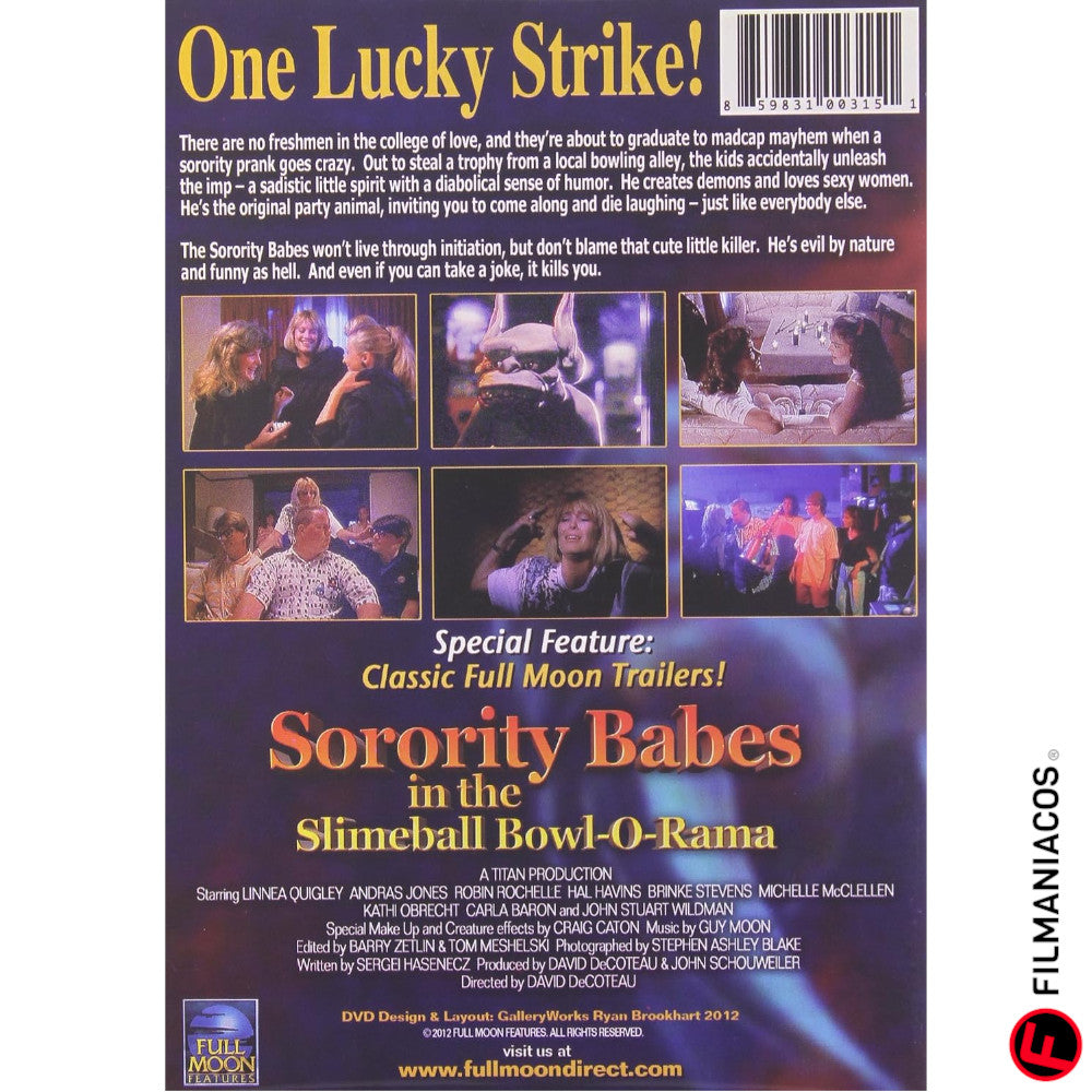 Sorority Babes in the Slimeball Bowl-O-Rama (1988) [DVD]