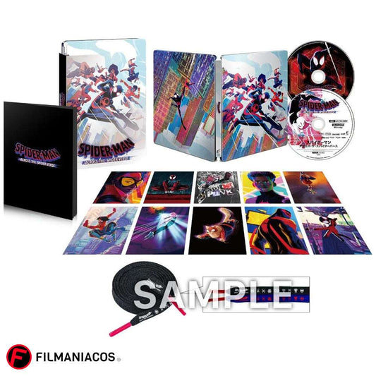 Spider-Man: Across the Spider-Verse (2023) (Premium Edition Gift-Set Steelbook) (+Pasadores exclusivos) [4K Ultra HD + Blu-ray]