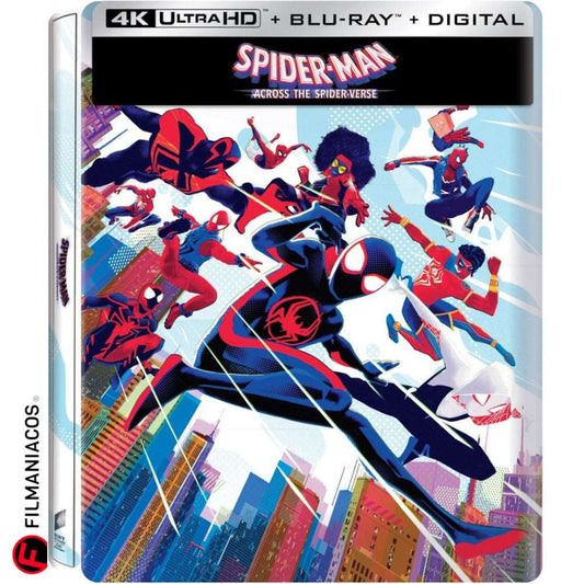 Spider-Man: Across the Spider-Verse (2023) (Steelbook) [4K Ultra HD + Blu-ray]