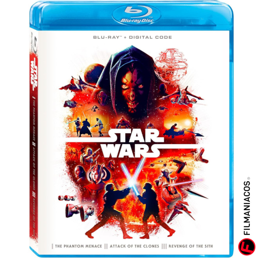 PEDIDO: Star Wars: Prequel Trilogy (1999-2005) [Blu-ray]