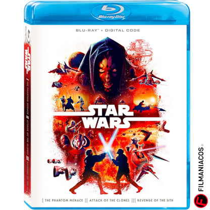 PEDIDO: Star Wars: Prequel Trilogy (1999-2005) [Blu-ray]