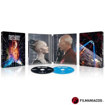 PRE-VENTA: Star Trek: First Contact (1996) (30th Anniversary Steelbook) [4K Ultra HD + Blu-ray]
