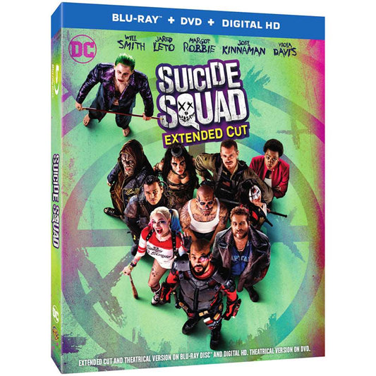 Suicide Squad: Extended Cut (2016) [Blu-ray + DVD] >>USADO<<
