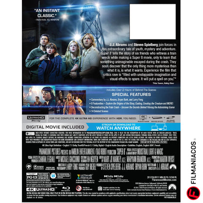 PRE-VENTA: Super 8 (2011) (Steelbook) [4K Ultra HD]