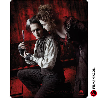 PRE-VENTA: Sweeney Todd: The Demon Barber of Fleet Street (2007) (Steelbook) [4K Ultra HD + Blu-ray]