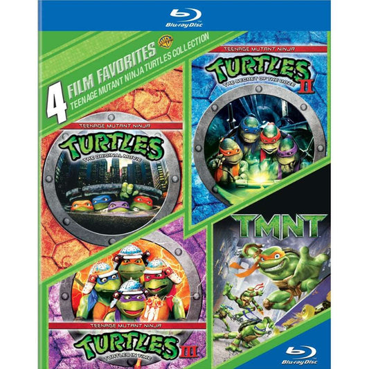 Teenage Mutant Ninja Turtles: 4 Film Favorites (1990-2007) [Blu-ray] >>CAJA DAÑADA<<