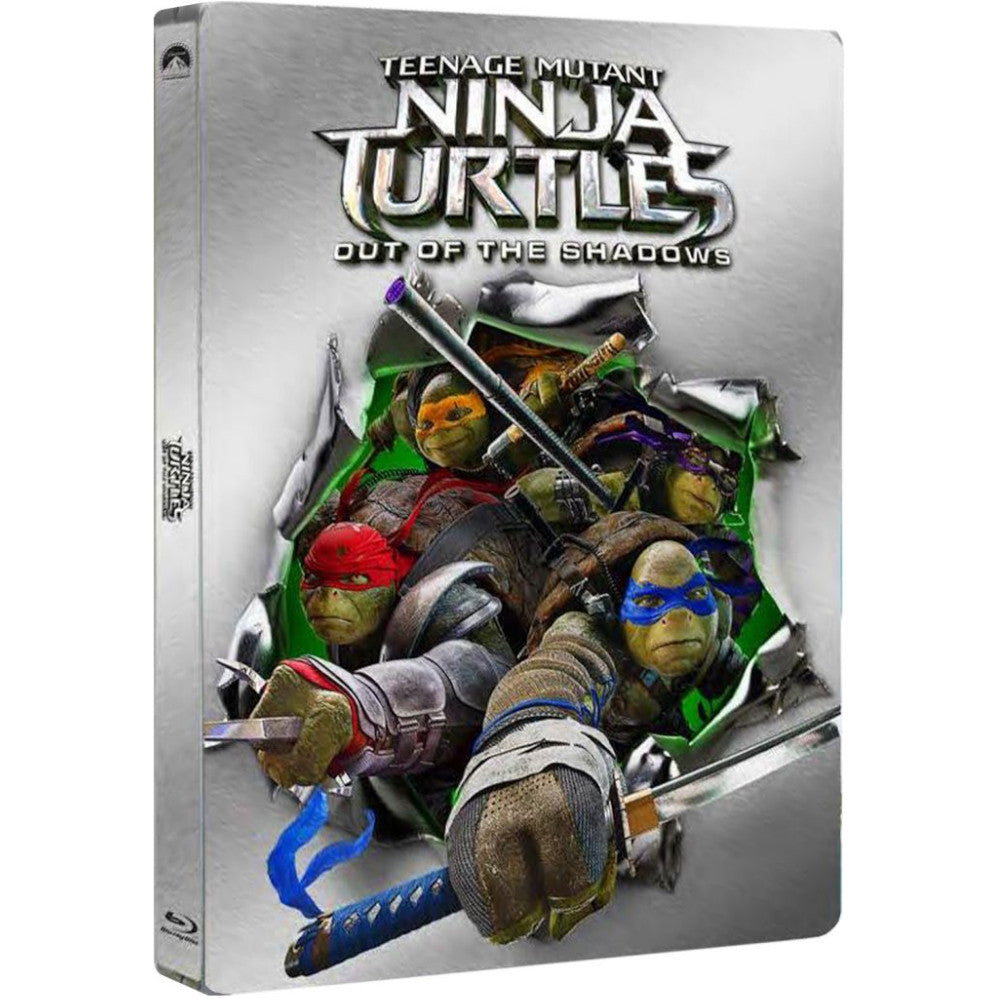 Teenage Mutant Ninja Turtles: Out Of The Shadows (2016) (Steelbook) [Blu-ray + DVD] >>CAJA DAÑADA<<