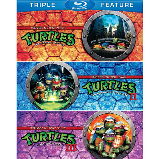 Teenage Mutant Ninja Turtles: Triple Feature (1990-1993) [Blu-ray]