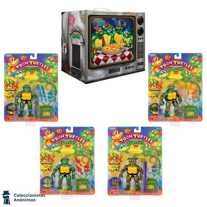 Teenage Mutant Ninja Turtles: Toon Turtles 4-Pack (Reedición)