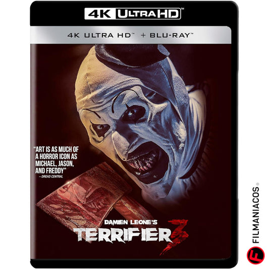 PRE-VENTA: Terrifier 3 (2024) [4K Ultra HD + Blu-ray]