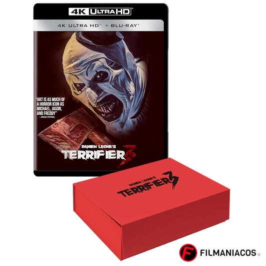 PRE-VENTA: Terrifier 3 (2024) (Limited Edition Collector's Gift-Set) [4K Ultra HD + Blu-ray]