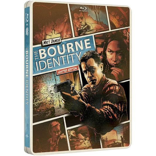 The Bourne Identity (Limited Edition Steelbook) [Blu-ray + DVD] >>USADO<<