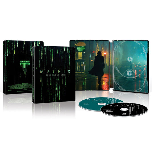 The Matrix Resurrections (2021) (Steelbook) [4K Ultra HD + Blu-ray] >>USADO<<