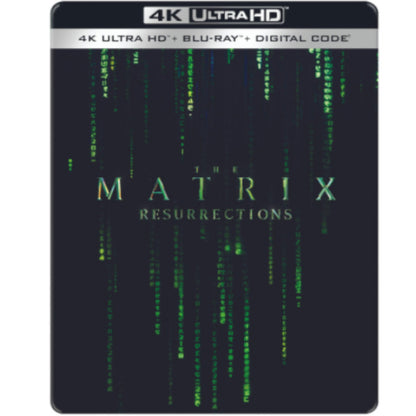 The Matrix Resurrections (2021) (Steelbook) [4K Ultra HD + Blu-ray] >>USADO<<