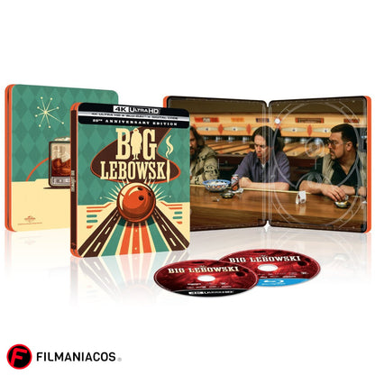 The Big Lebowski: 25th Anniversary Edition (1998) (Steelbook) [4K Ultra HD + Blu-ray]