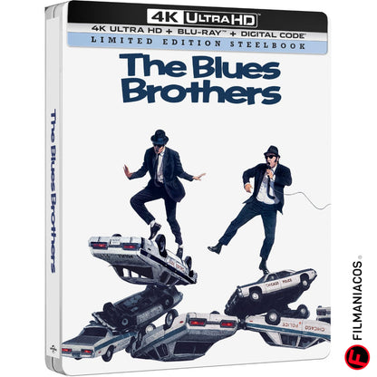 PRE-VENTA: The Blues Brothers (1980) (45th Anniversary Steelbook) [4K Ultra HD + Blu-ray]