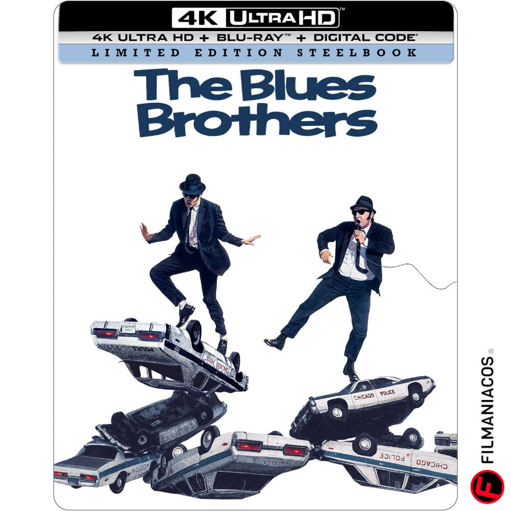 PRE-VENTA: The Blues Brothers (1980) (45th Anniversary Steelbook) [4K Ultra HD + Blu-ray]