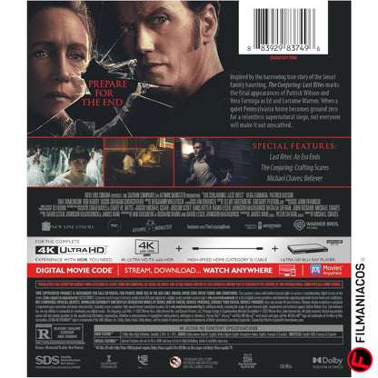 PRE-VENTA: The Conjuring: Last Rites (2025) [4K Ultra HD]