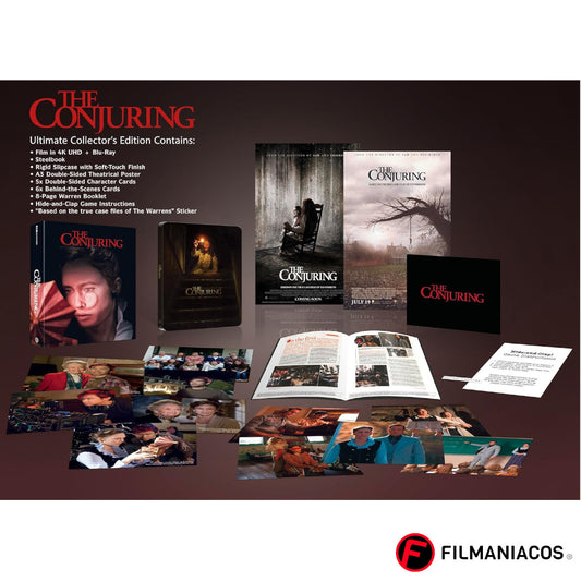 PRE-VENTA: The Conjuring (2013) (Gift-Set / Steelbook) [4K Ultra HD + Blu-ray]