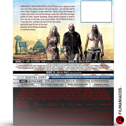 PRE-VENTA: The Devil's Rejects (2005) (20th Anniversary Steelbook) [4K Ultra HD + Blu-ray]