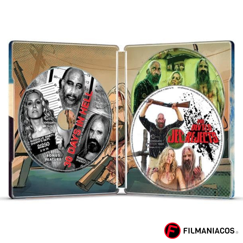 PRE-VENTA: The Devil's Rejects (2005) (20th Anniversary Steelbook) [4K Ultra HD + Blu-ray]