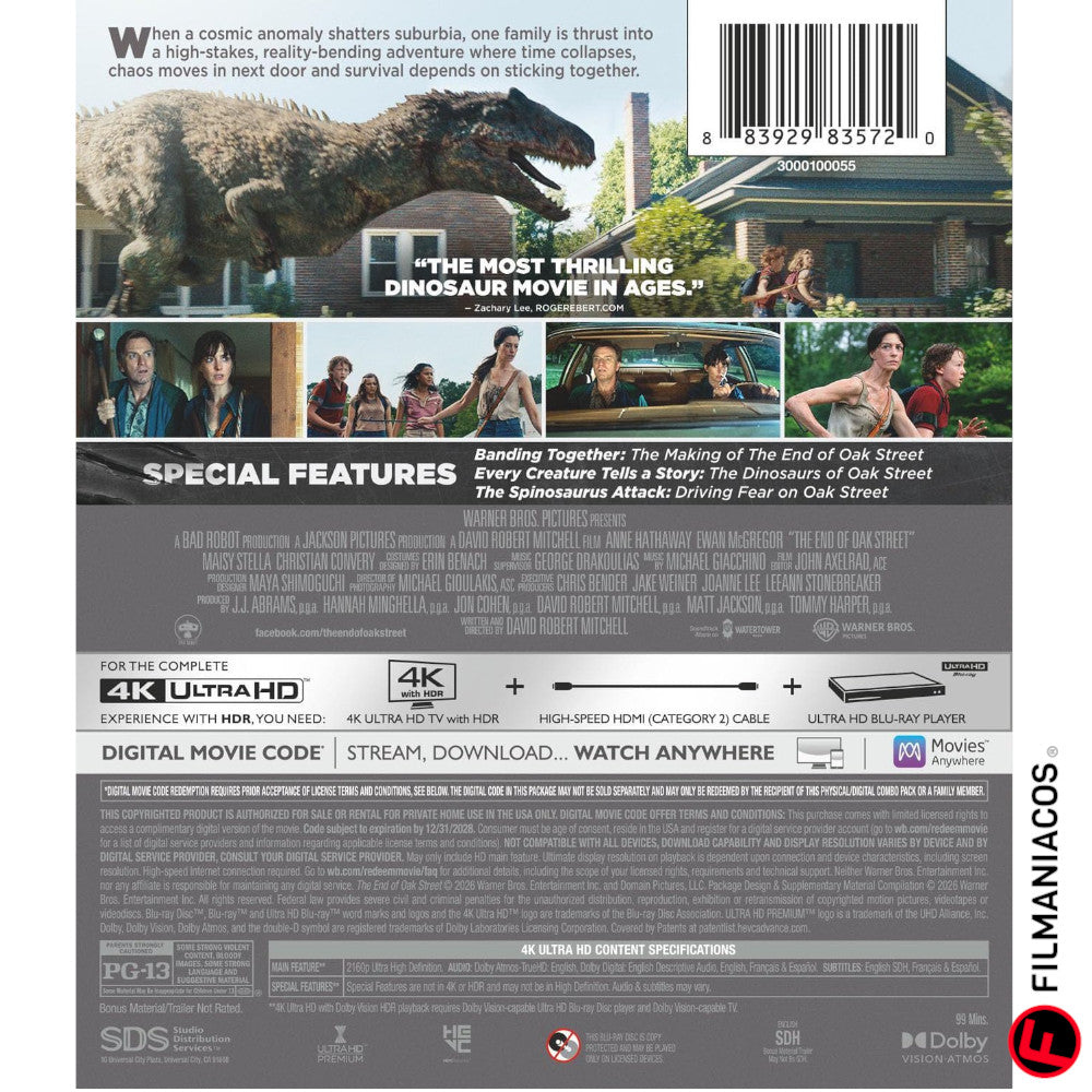 PRE-VENTA: The End of Oak Street (2026) [4K Ultra HD]