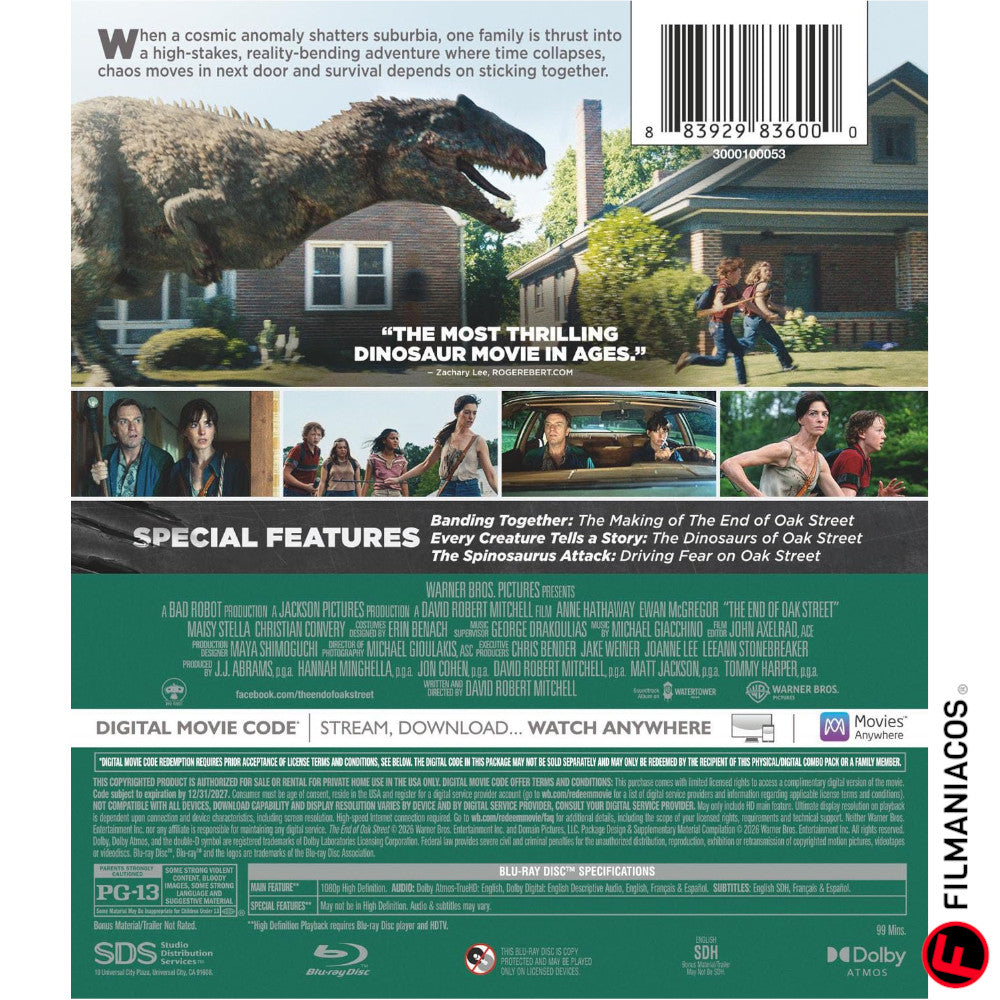PRE-VENTA: The End of Oak Street (2026) [Blu-ray]